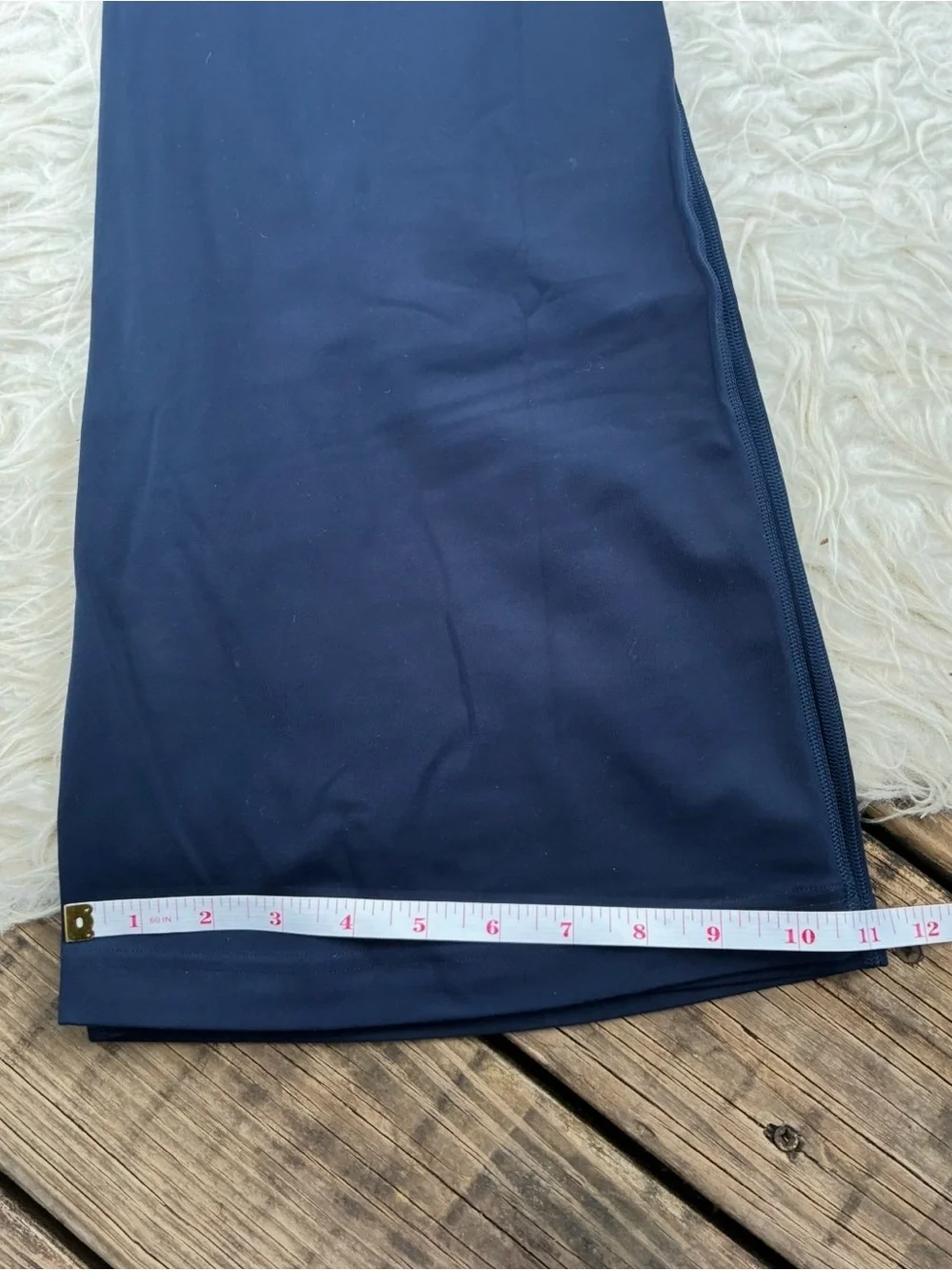 🌺LIKE NEW $128 lululemon Navy High-Rise groove Flare wide leg pants 🌺size 12